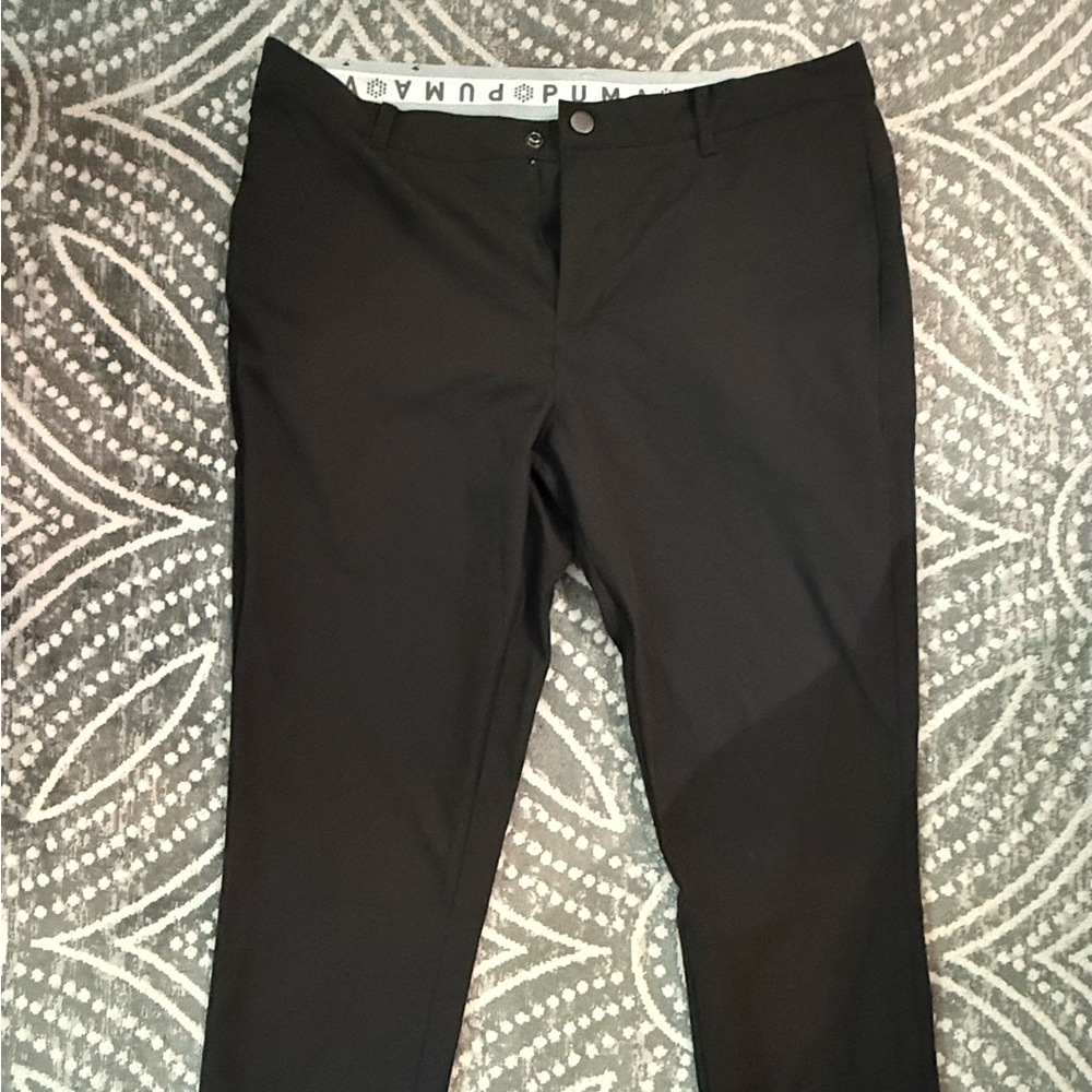 Puma Men's Black Golf Pants